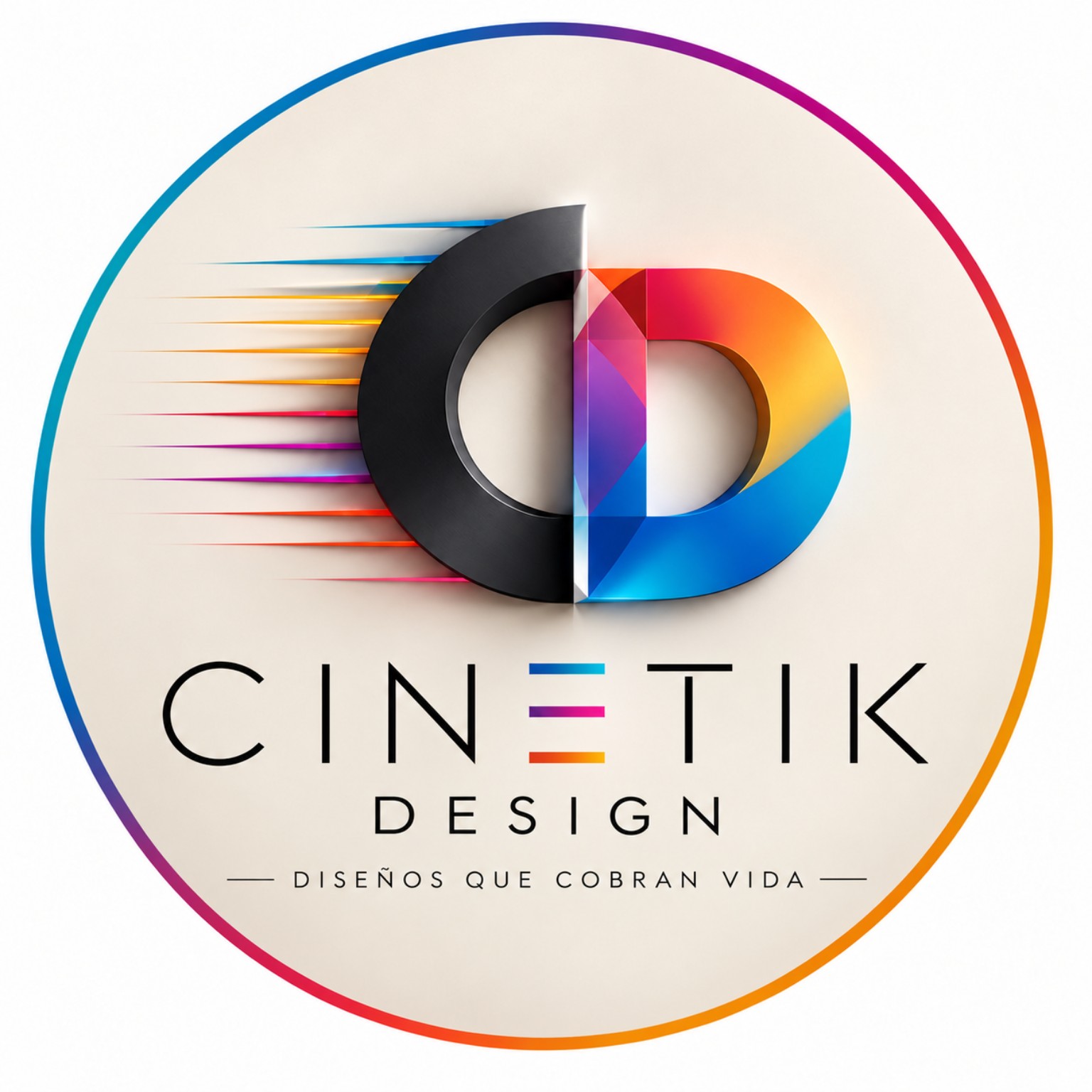 Logotipo oficial de CINETIK DESIGN